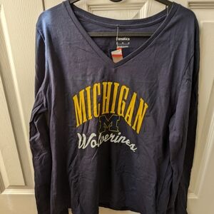 Michigan Wolverines Long Sleeve Shirt
